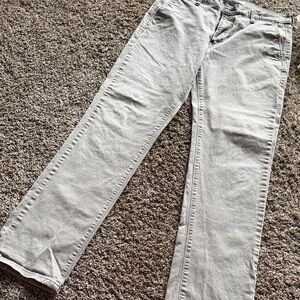 Signature by Levi Strauss Grey Straight Chinos